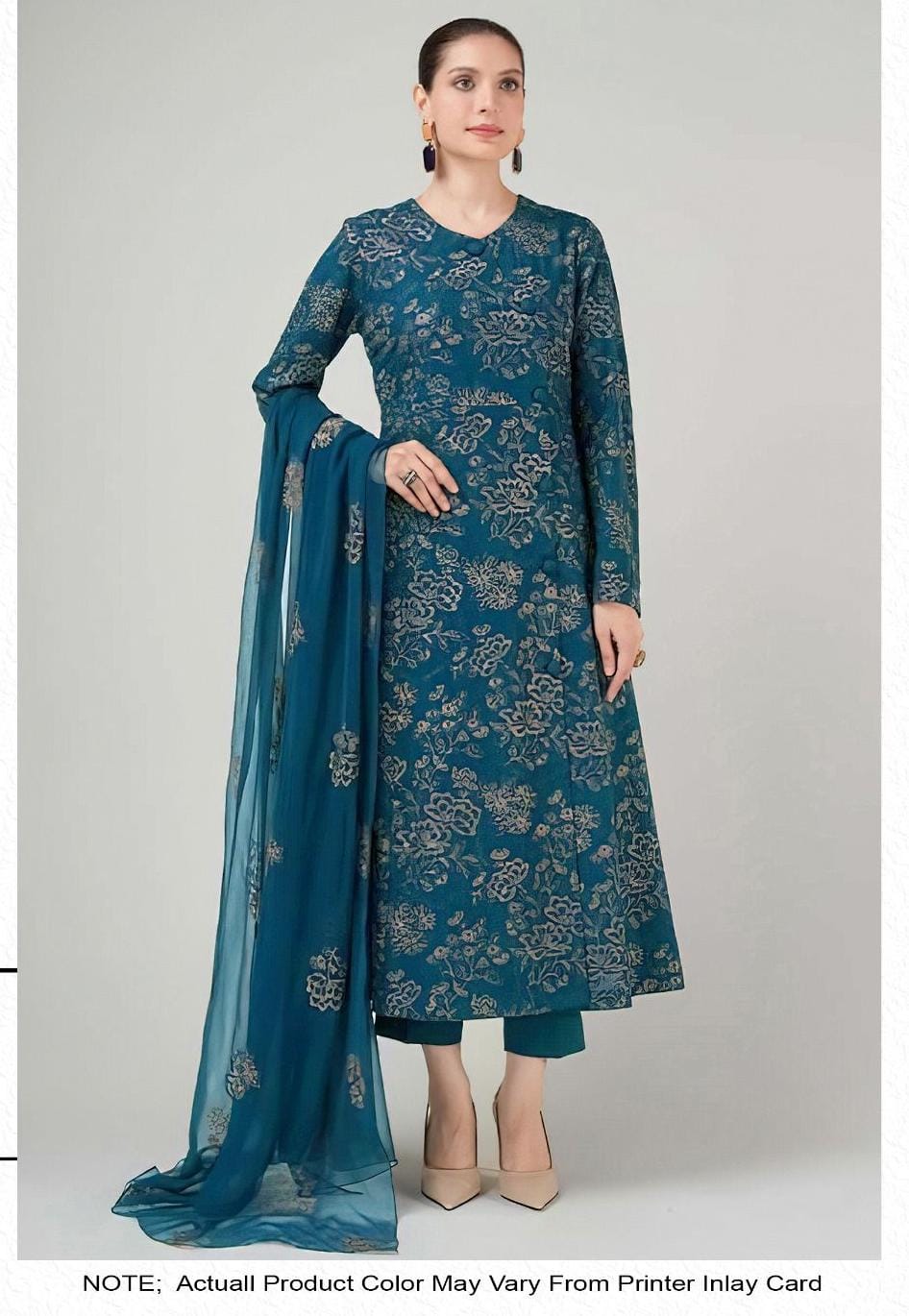 Lawn collection shafon dupatta